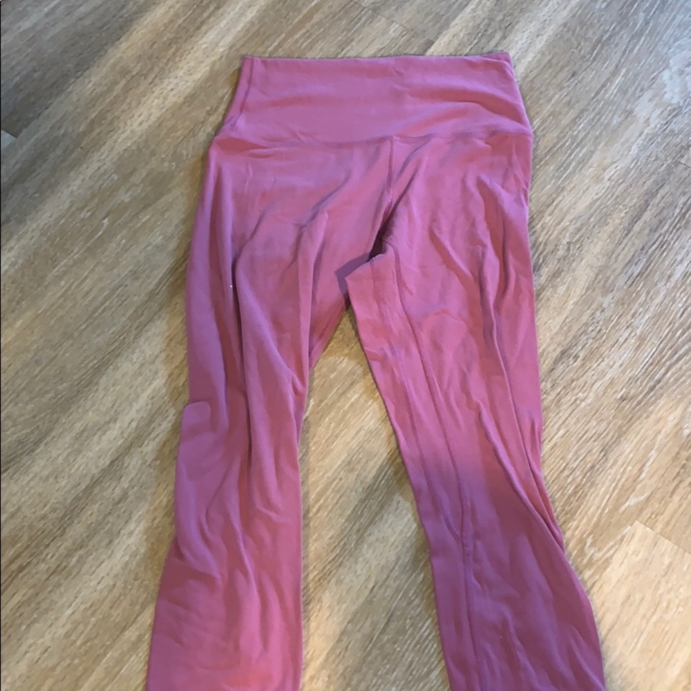 Lulu size 6 align crop leggings